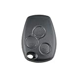 Kelay R-enault Key Fob Case Replacement For Clio Trafic Master Modus Kangoo Van Remote Car Key Cover, R-enault Kangoo Key Fob, Master Key Fob,3 Buttons