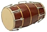Dholak/Handmade wooden indian musical instruments with Nut and Bolt/wooden dholak