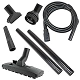 Spares2go Spare Parts Hose Tool Kit for Vacmaster Multi 20 20L Power 30 30L PTO Wet & Dry Vacuum Cleaner (2m)