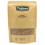 Organic Wheat Grain-Certified Organic, Non-GMO, Vegan, No Additives, No Preservatives, Resealable Bag by Thames Organic 1kg