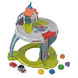 Thomas & Friends Toddler Toy My First Train Table with Track, Cargo Stacking & Fine Motor Activities for Kids Ages 18+ Months, JDD70