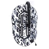 Qiaohome 30Lbs Scuba Diving Snorkeling Donut Wing Single Tank BCD Buoyancy Compensator Scuba,Snow Camouflage