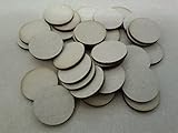 Laser Cut MDF Discs 3cm Diameter Pack of 50