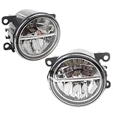 SADQRG Fog Light 2Pcs Headlight Fog Light For Range For Rover Sport L322 2005-2013 For Discovery 4 2009-2016 DRL LED Front Bumper Foglights