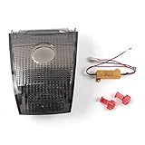 Arashi Smoke Taillight Compatible with BMW K1200GT K1200RS R1150R 1997-2005, Turn Signal Brake Tail Light Integrated Motorcycle Replacement Accessories