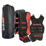 GRAYS G90 Junior Goalie Set - Black/Red - Junior