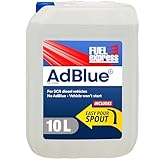 Fuel Express AdBlue 10L – Premium Diesel Exhaust Fluid with Easy Pour Spout, Reduces Emissions, AdBlue Solution for SCR Systems in Cars, Vans & Trucks