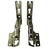 Place4parts Integrated Fridge Freezer Door Hinges for AEG Electrolux Beko KUPPERSBUSCH De Dietrich 3362 5.0 and 3363 5.0, 41.5, 3704 5.0