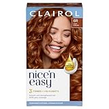 Clairol Nice'n Easy Crème, Natural Looking Oil Infused Permanent Hair Dye, 6R Light Auburn, Packaging May Vary