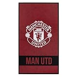 FOCO Officially Licensed Manchester United FC Identity Football Towel