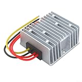 ZAMETTER AC-DC Power Converter Automotive LED Lighting Systems IP68 Waterproof Voltage Regulator 24V AC to 24V DC 5A 120W Power Supply Module for Truck Taxi Radio LED Advertising Screen
