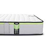 JAY-BE Benchmark S1 Comfort Eco Friendly Mattress, Foam Free, Small Double