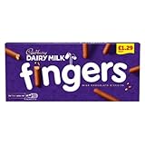 Cadbury Dairy Milk Fingers Chocolate Biscuits 114g x Case of 12