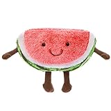 Soft Toys Fruit Serie Watermelon Fruit Plush Doll Pillow Stuffed Plushie Cherry Toys Cute Soft Toys, Soft pillow cushionHome DecorationPlush ToyGift (Watermelon)