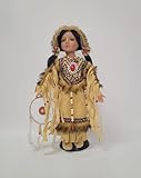 Kinnex Collections 16" Collectible Native American Indian Porcelain Doll (RAMITA) D16694