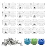SXCCNW Tea Light Holder, 60 Pieces Empty Plastic Candle Jars, DIY Candles Set with 120 Wicks, Transparent, Special Occasions, Weddings, Birthdays, Valentine's Day