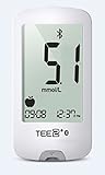 TEE2+ Blood Glucose Meter - Easy to use, Accurate, Stores 1000 Readings, Bluetooth Compatible
