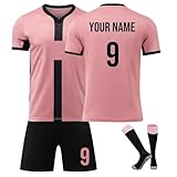 24/25 Home/Away Football Kits, Custom Adult & Youth Sets With Personalised Name & Number, For Football Fans(2425-Away 2)