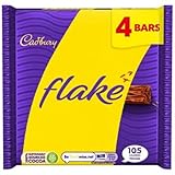 Cadbury Flake Chocolate Bar 4 Pack Multipack 80g