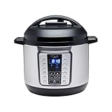 Quest 63009 Pressure Cooker Electric 6L / 12-in-1 Multi-Function Cooker/Stainless Steel Housing / 1000W / Slow Cook, Steam, Roast, Keep Warm & More/Recipe Book Included