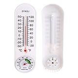 N\A Outdoor Thermometer - Garden Thermometer Outdoor For Use In Garden Greenhouse Patio Sun Terrace Shed Allotment Wall Classic Thermometer Indoor Outside Temperature Gauge