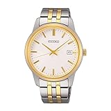 Seiko Men Analog Quartz Watch with Stainless Steel Strap SUR402P1