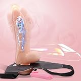 NY5P-Adjustable Soft TPE Wearable Realistic Classic Hands-Free Suction Cup Big Cock Tools for Women Use in The Bedroom or Bathroom Comfort Great for Enthusiast Games