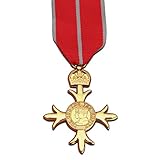 Trikoty OBE Military Medal With for Military Army Ribbon for Officer British Empire Repro
