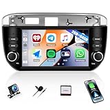 2G+64G Android 13 Car Stereo for Fiat Linea Punto 2012-2015 with Wireless CarPlay Android Auto 7" Touch Screen Bluetooth Car Radio with GPS WiFi FM RDS Head Unit with HD Reversing Camera