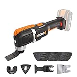 WORX WX696.9 Sonicrafter Cordless Oscillating Multi-Tool, Power Share, Variable Speed with Accessories, 18V (20V Max), Without Battery & Charger