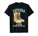 Bring This Veteran A New Motorcycle Boots T-Shirt