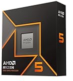 AMD Ryzensets 5 9600X Processor (radeon graphics included, 6 Cores/12 Threads, 65W TDP, Socket AM5, Cache 38MB, up to 5.4 GHz max boost Frequency, no cooler)