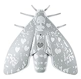 Jalo Optical Smoke Alarm Lento 10 for Home - Fire Alarm 10 Year Lithium Battery Included - Scandinavian Design - Silver Grey