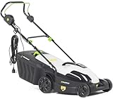 Murray Corded Electric Lawnmower 2-in-1 - Lawn Mower 1600W/38cm with Grass Box 45L for Lawns up to 500m2 - Ergonomic Soft Grip for Easy Grass Cutting, Overload Protection