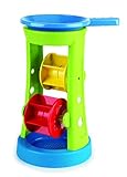 Hape Double Sand & Water Wheel | Beach and Bath Toy for Toddlers 18 Months and Up