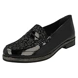 Remonte Dorndorf D2622-02 Black Leather Loafer Shoe 39