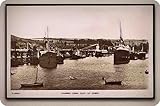 Cornwall Fowey Harbour Boats Moored Loading China Clay A4 Photo