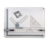 Youyijia A3 Drawing Board 51X37cm Adjustable Angle System Drawing Board Art Craft Table with Parallel Motion Accessories for Students Engineers Artists and Architects