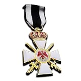 Military Medal Order of the Red Eagle 3rd Class with Crown WW1 German Repro
