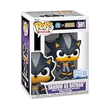 Funko Pop! Heroes: Justice League & Sonic - Shadow as Batman - Collectable Vinyl Figure - Gift Idea - Official Merchandise - Toys for Kids & Adults
