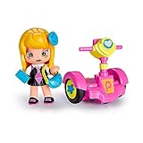 Pinypon - by PINY, Dareway with Julia, Michelle doll from the PINY Institute of New York Series, with her Pink Segway and 2 Accessories, for boys and girls from 4 years, Famous (PNP01200)