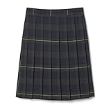 French Toast Girls' SV9002 Skirt, Green Plaid, 14