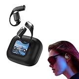 Xp2 Over The Ear Wireless Earbuds - True Wireless, Open Ear, Led Display, Noise Reduction, High Sound Quality, Waterproof for Running, Sports & Workouts