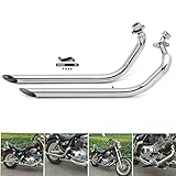 TARAZON Muffler Exhaust Pipes for YAMAHA Virago XV 750 XV 1100/S