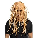 Wicked Costumes Full Head Scarecrow Halloween Latex Mask Fancy Dress Accessory