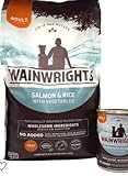 Wainwrights Complete And Balanced Adult Dry Food Pack Salmon 2 kg + 395g Tin of Salmon Wet Food- Nutritious, Delicious, Easily Digested And Hypo-Allergenic Suitable For Dogs From 1-7 Years Old