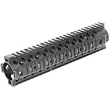 Airsoft CYMA 255mm 10" CNC Aluminum Free Float RIS Rail Handguard System For M4 M16 Series AEG