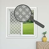 Privacy Frosted Victorian Theme Window Film Decorative Etched Feature Glass Self Adhesive Vinyl (Style 10)
