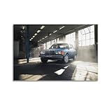 FYRCO Vintage Luxury Car Poster for AMG W123 Race Car Decorative Painting Canvas Poster 16x24inch(40x60cm)