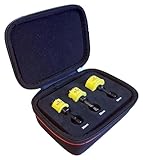 Starrett CSC 3-Piece Hole Saw Set - For Cordless Drills - 20mm, 25mm and 32mm - No Arbor or Pilot Drill Bit Required